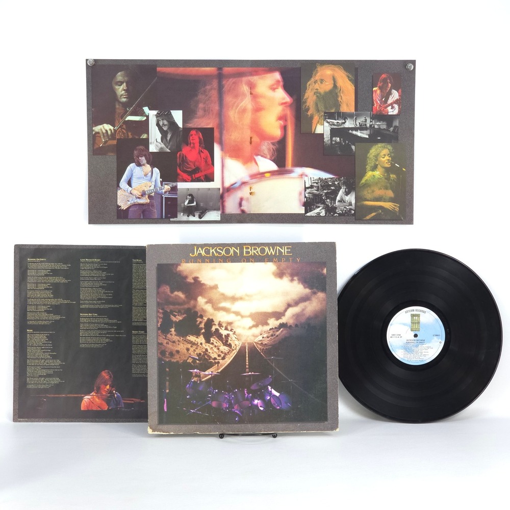Jackson Browne Running On Empty Vinyl LP Album Gatefold 6E-113 Asylum Records